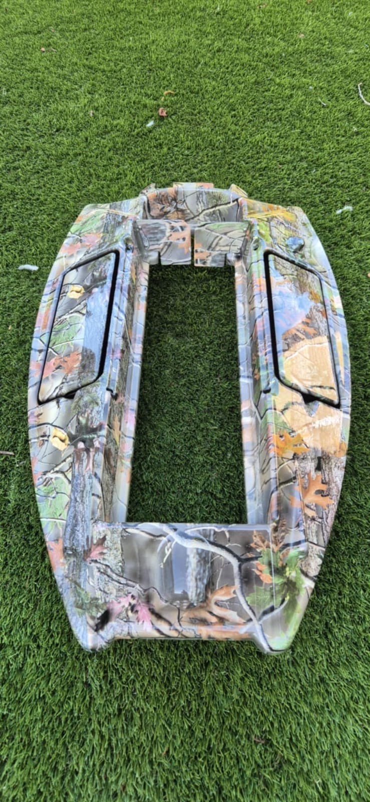 Camo Hydro Dipped Boat Pattern