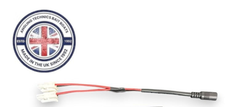 NEW Lithium Bait Boat Battery Charger Double lead