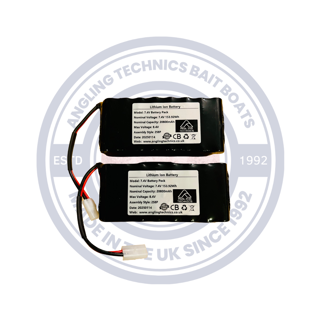 Lithium Bait Boat Batteries (Microcat and Technicat)