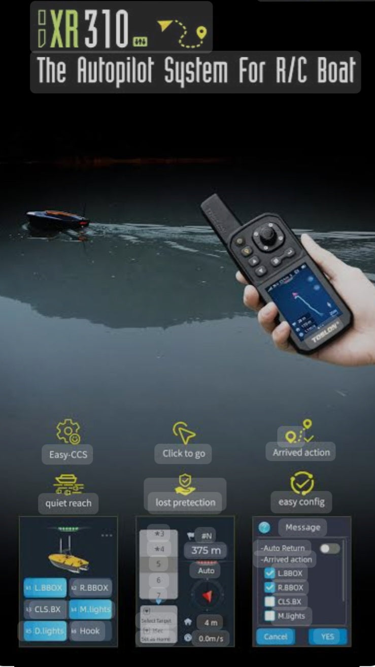 Toslon XR310 GPS & Autopilot