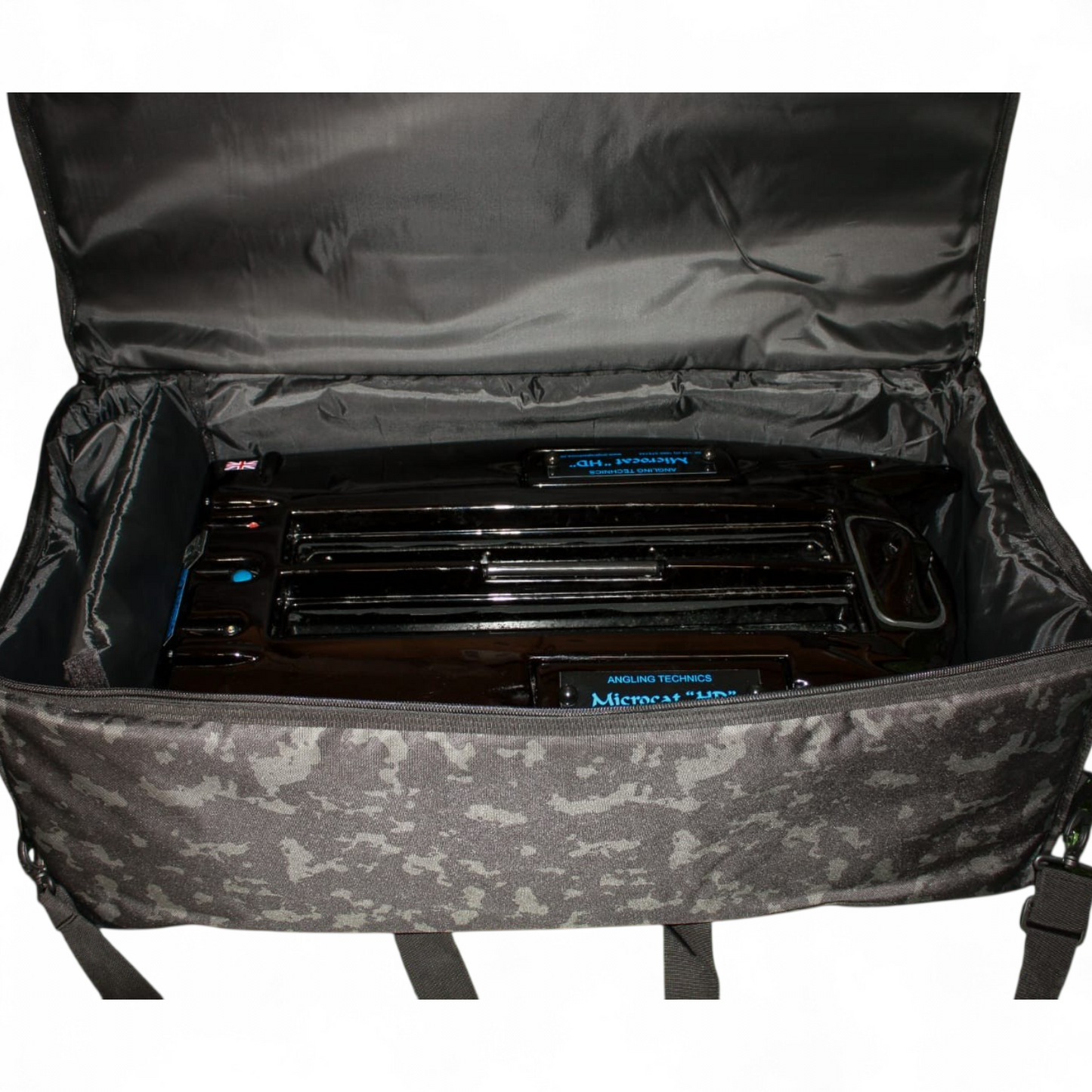 Dark Camo Bait Boat/Barrow Bag
