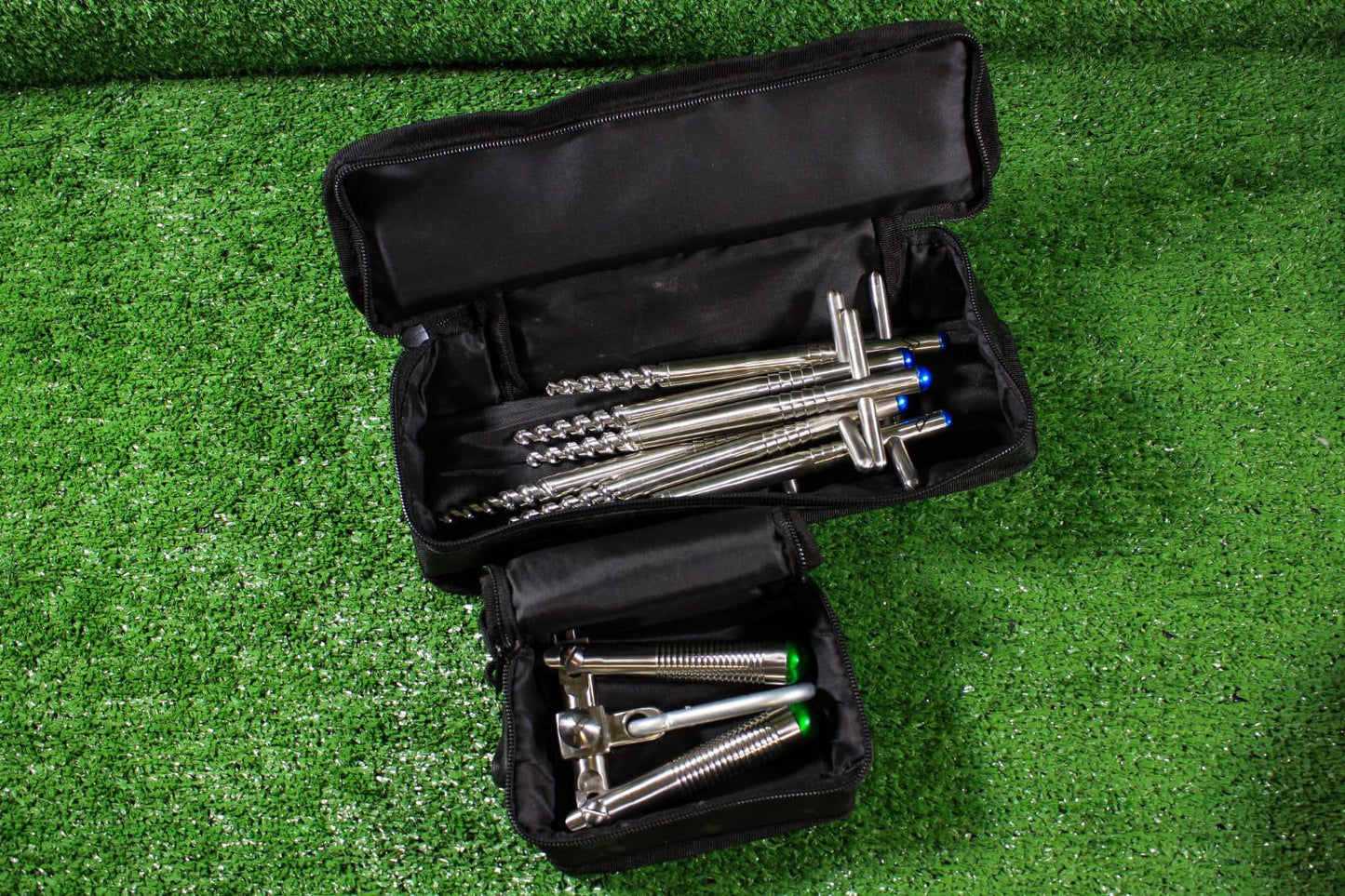 Dark Camo Small Bits Bag & Peg Bag combo