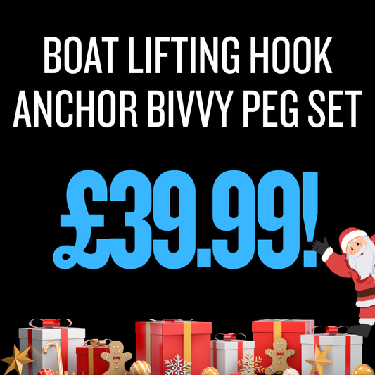 Boat Lifting Hook & Anchor Peg Bundle (gold)