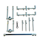 Adjusta Rod Three Rod Pod & Anchor Bivvy Pegs Bundle