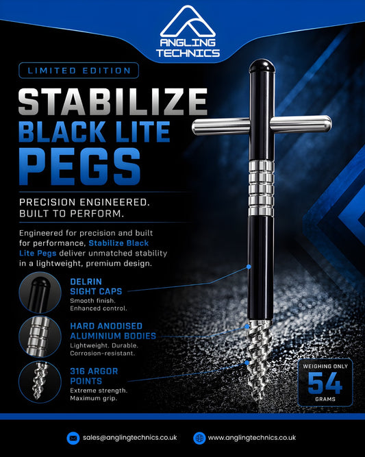 Anchor BLACK LITE Bivvy Pegs