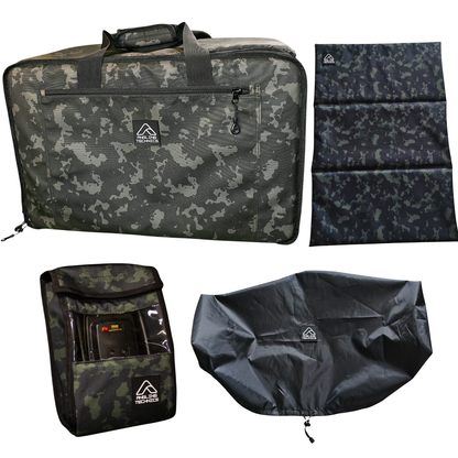 Dark Camo Bait Boat Protection Luggage Bundle