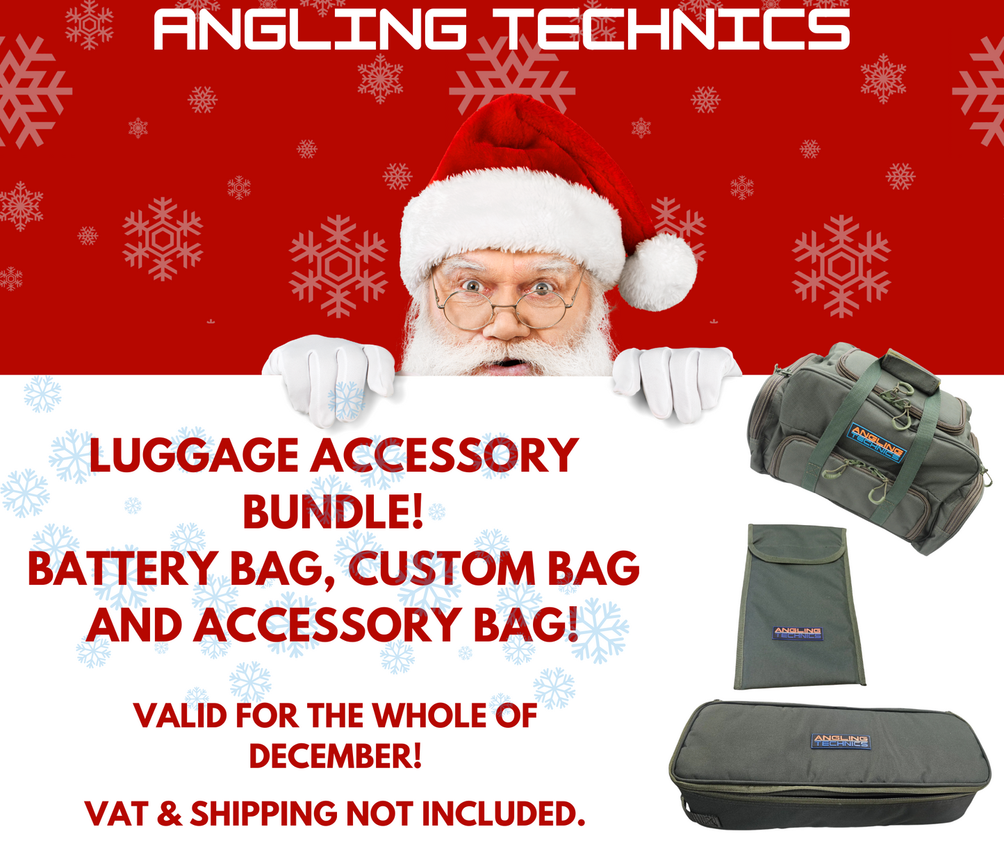 Christmas Luggage Accesory Bundle