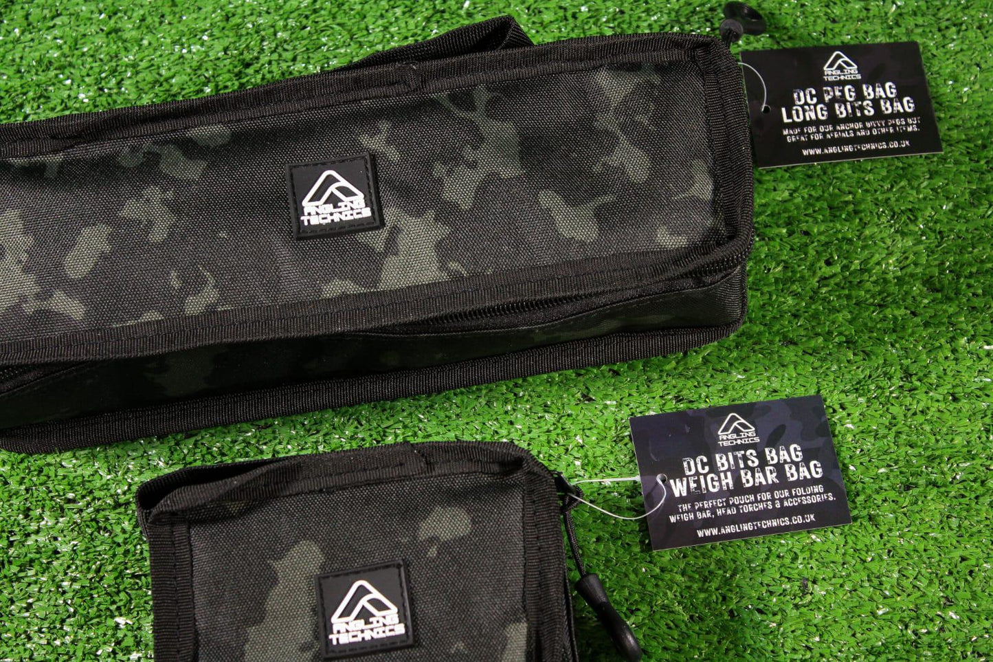 Dark Camo Small Bits Bag & Peg Bag combo