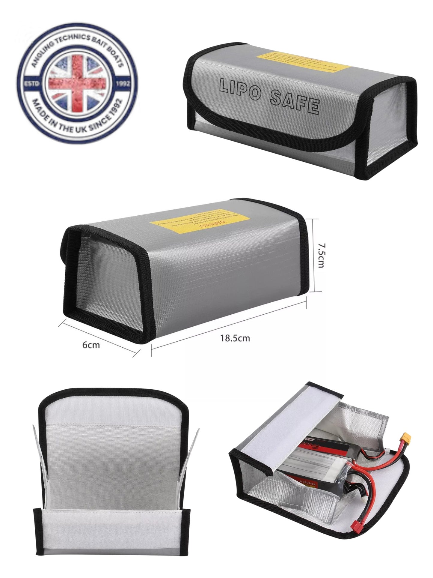 Lithium Bait Boat Battery Bundle