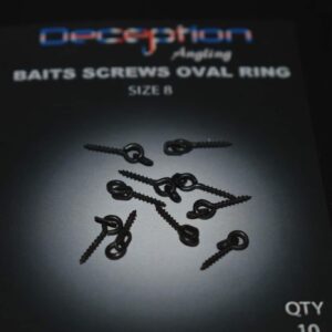 Metal Bait Screw Oval Ring