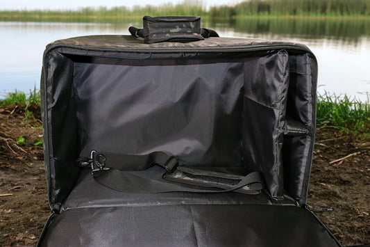 Dark Camo Bait Boat/Barrow Bag