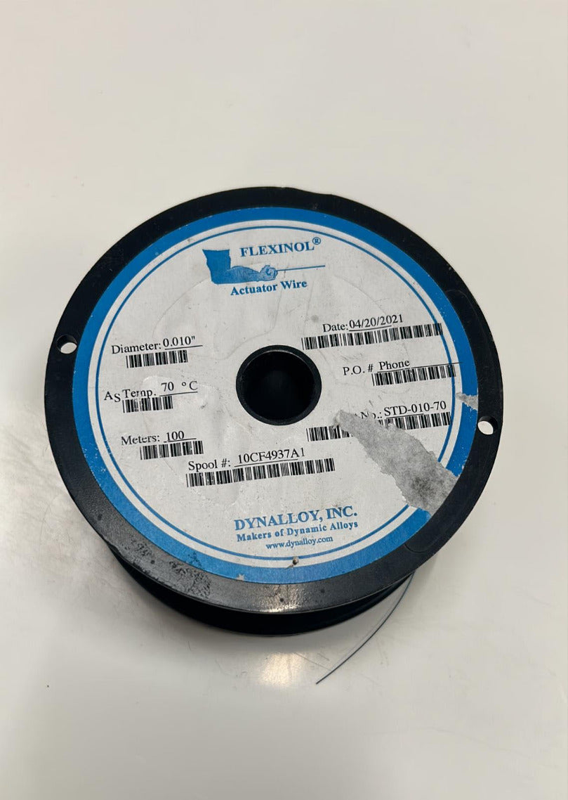 Flexinol Door Release Wire