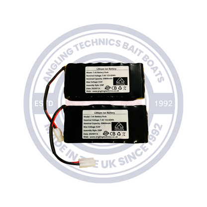 Lithium Bait Boat Battery Bundle & Volt Lithium Power Pack