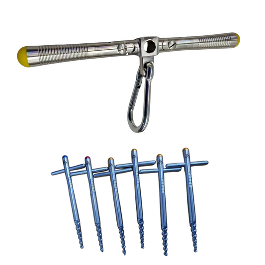 Folding Weigh Bar & Anchor Bivvy Peg Bundle