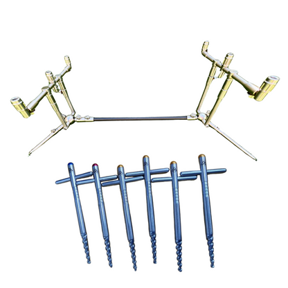 Adjusta Rod Three Rod Pod & Anchor Bivvy Pegs Bundle