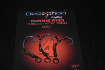 Ronnie Rigs MICRO SWIVEL barbless