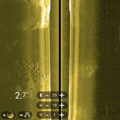CarpSight – Radion Systematic Pro, Portable Sonar Hub with Tech Advision Pulse Blue Combined Down/Side Scan Sonar