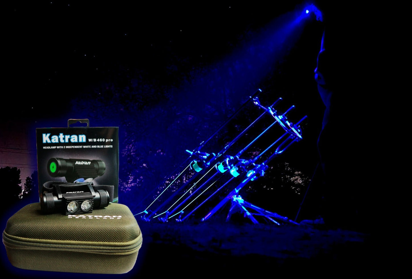 Katran Headtorch & Main Line Bundle